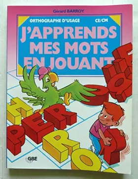 Couverture du produit · J'apprends mes mots en jouant