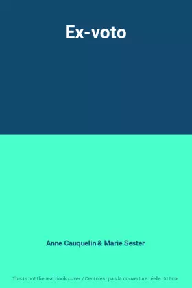 Couverture du produit · Ex-voto