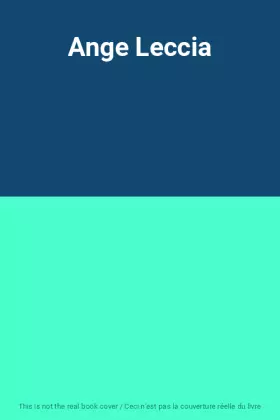 Couverture du produit · Ange Leccia