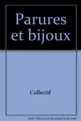 Couverture du produit · Parures et bijoux
