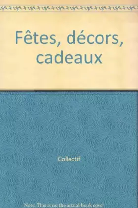 Couverture du produit · Fêtes, décors, cadeaux