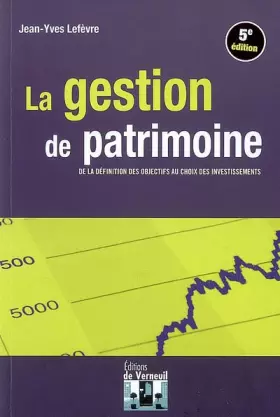 Couverture du produit · La gestion de patrimoine