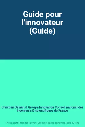 Couverture du produit · Guide pour l'innovateur (Guide)