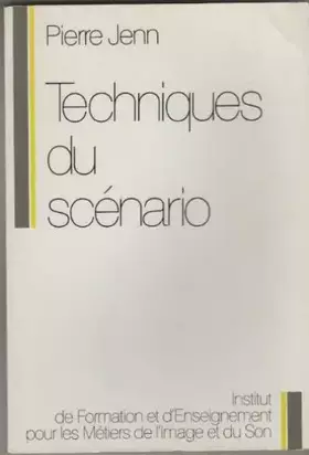 Couverture du produit · Techniques du scénario