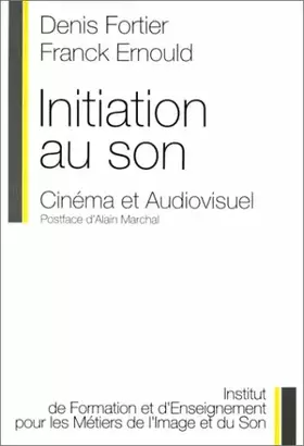 Couverture du produit · Initiation au son