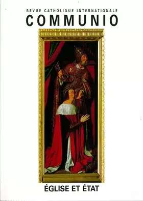 Couverture du produit · Communio, numéro 165 : Eglise et Etat