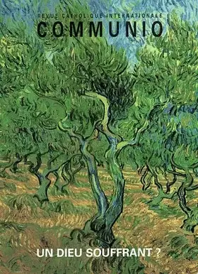 Couverture du produit · Un Dieu souffrant