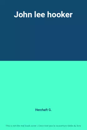 Couverture du produit · John lee hooker