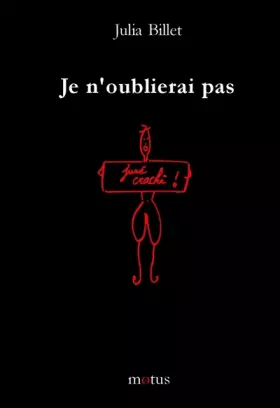 Couverture du produit · Je n'oublierai pas