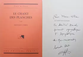Couverture du produit · Le chant des planches