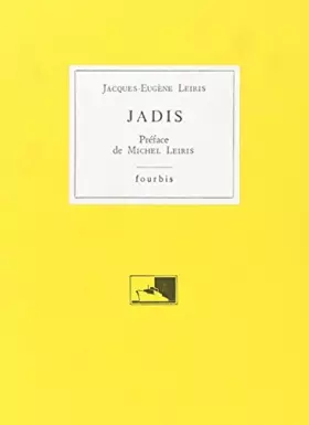 Couverture du produit · Jadis