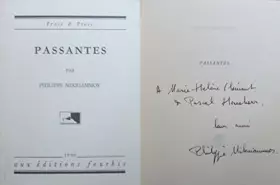 Couverture du produit · Passantes