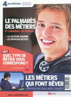 Couverture du produit · Le palmarès des métiers 2012