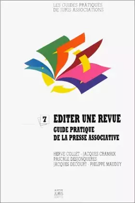 Couverture du produit · Editer une Revue