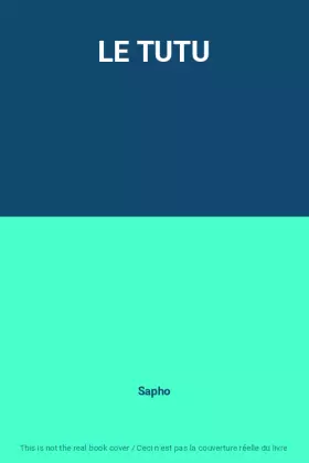Couverture du produit · LE TUTU