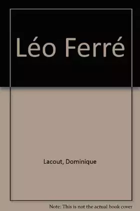 Couverture du produit · Léo Ferré