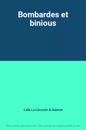 Couverture du produit · Bombardes et binious