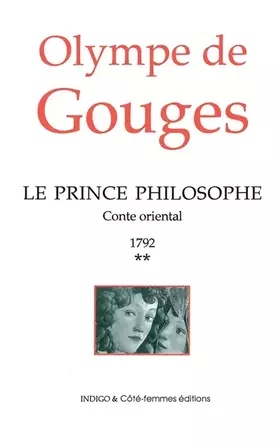 Couverture du produit · Le prince philosophe. Conte oriental 1792