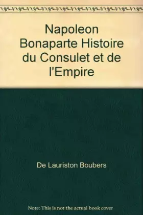 Couverture du produit · Napoléon Bonaparte