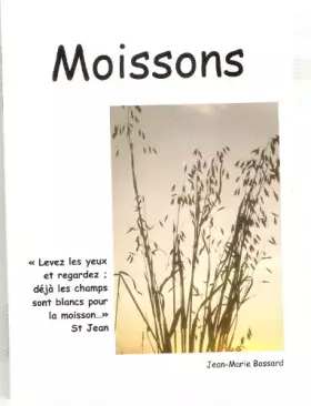 Couverture du produit · Moissons