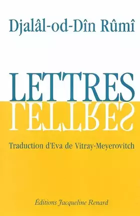 Couverture du produit · Lettres de Rumi