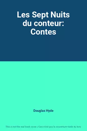 Couverture du produit · Les Sept Nuits du conteur: Contes