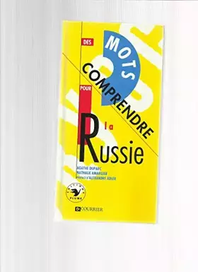 Couverture du produit · Des mots pour comprendre la Russie