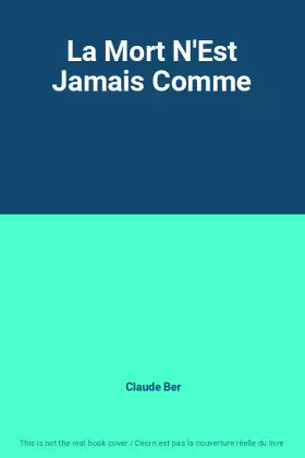 Couverture du produit · La Mort N'Est Jamais Comme