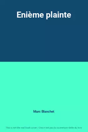 Couverture du produit · Enième plainte