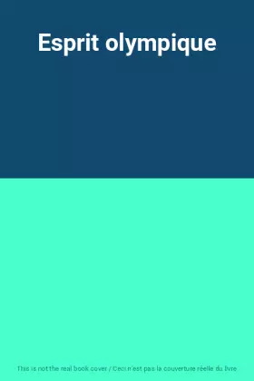 Couverture du produit · Esprit olympique