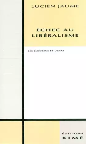 Couverture du produit · Echec au Liberalisme