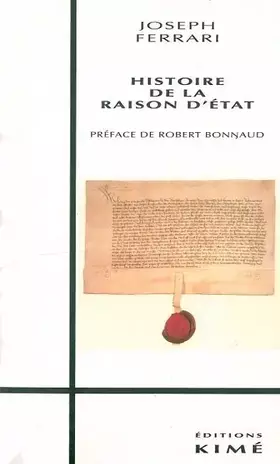 Couverture du produit · Histoire de la Raison d'Etat
