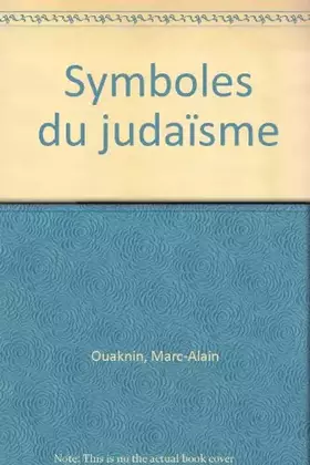 Couverture du produit · Symboles du judaïsme