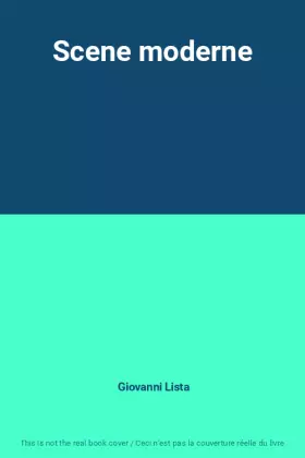 Couverture du produit · Scene moderne