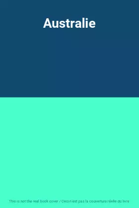 Couverture du produit · Australie