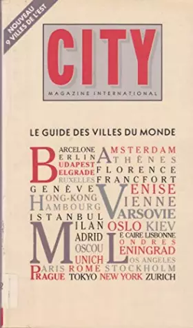 Couverture du produit · Guides city le guide des villes du monde