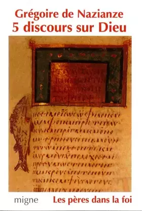 Couverture du produit · Cinq discours sur Dieu