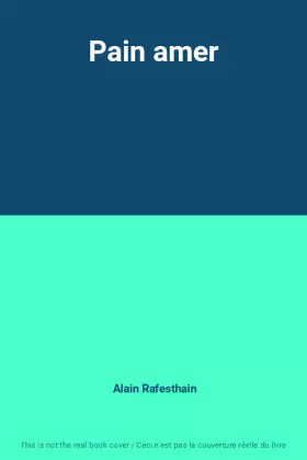 Couverture du produit · Pain amer