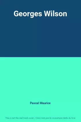 Couverture du produit · Georges Wilson