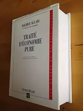 Couverture du produit · Traité d'économie pure