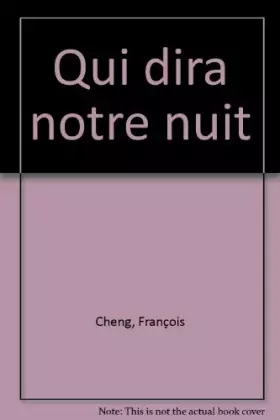 Couverture du produit · Qui dira notre nuit