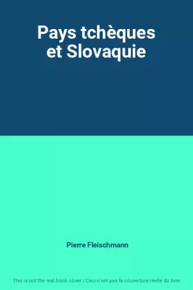Couverture du produit · Pays tchèques et Slovaquie