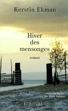 Couverture du produit · Hiver des mensonges