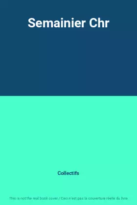 Couverture du produit · Semainier Chr