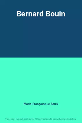 Couverture du produit · Bernard Bouin