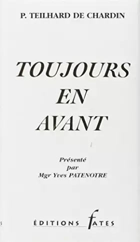 Couverture du produit · Toujours en avant