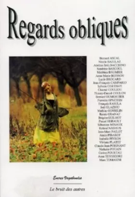 Couverture du produit · Regards obliques