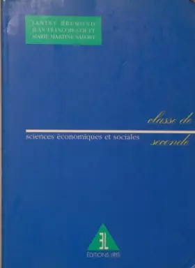 Couverture du produit · Sciences économiques et sociales : Classe de seconde