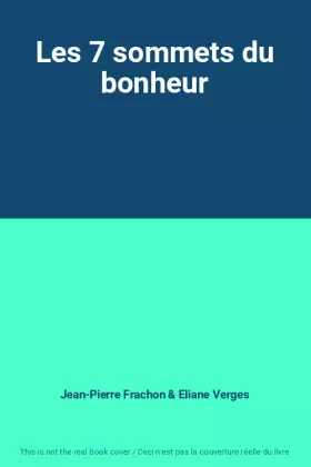 Couverture du produit · Les 7 sommets du bonheur