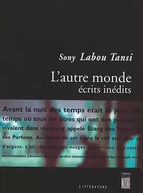 Couverture du produit · L'Autre monde - écrits inédits
